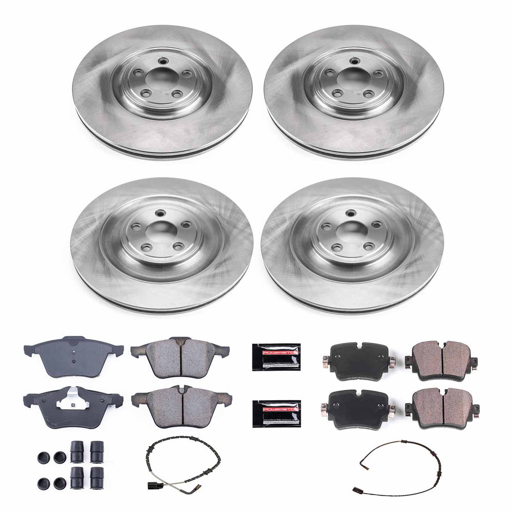 Power Stop 2018 Jaguar XJ Front & Rear Autospecialty Brake Kit