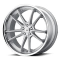 ABL23 24X9 5X120 BRUSH SLV CHR LIP