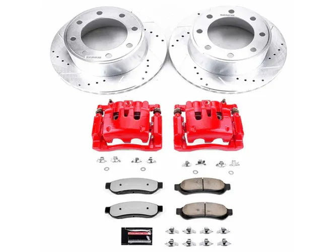 Power Stop 07-10 Ford F-250 Super Duty Rear Z23 Evolution Sport Brake Kit w/Calipers