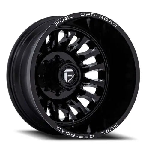 D868 22X8.25 8X200 G-BLK-MILL -227M