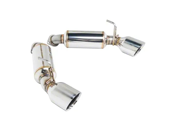 Remark 09-19 Nissan 370z Axle Back Exhaust w/Burnt Stainless Double Wall Tip
