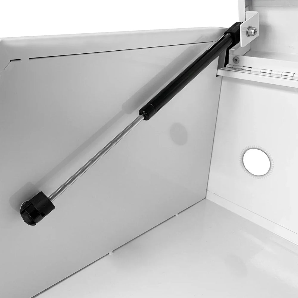 TECH SERIES 41IN 11DRAWER BOTTOM ROLL TOOL CHEST GLOSS WHITE