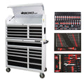 TECH SERIES 41IN 11DRAWER BOTTOM ROLL TOOL CHEST GLOSS WHITE