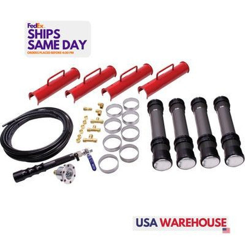 Aluminum Racing Jack 3 Pump Red