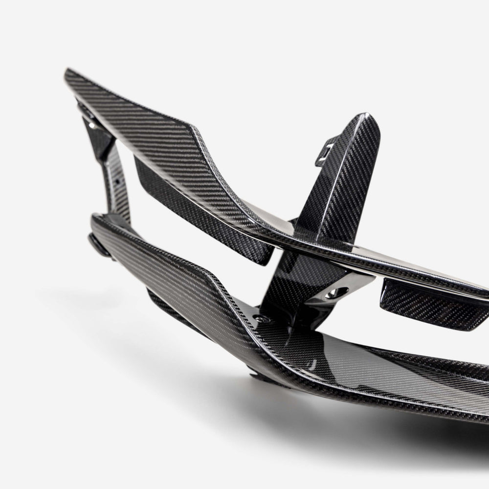 Seibon 23-24 Honda Civic Type-R Carbon Front Bumper Canards