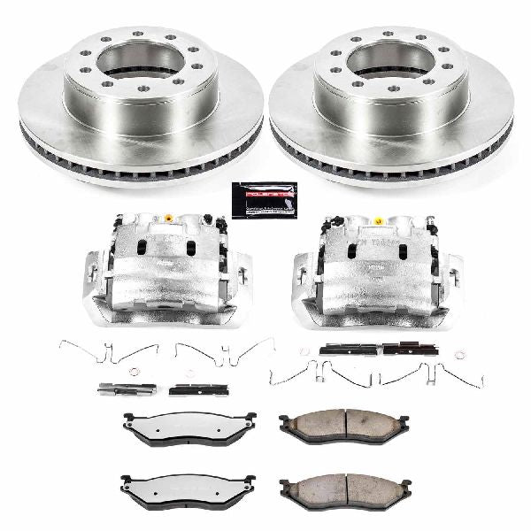 Power Stop 05-16 Ford F-450 Super Duty Front Medium Duty Caliper Kit