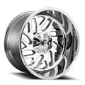 ~(52 lbs. 25X25X15)~ TRITON 22x12 8x165.10 CHROME PLATED (-43 mm)