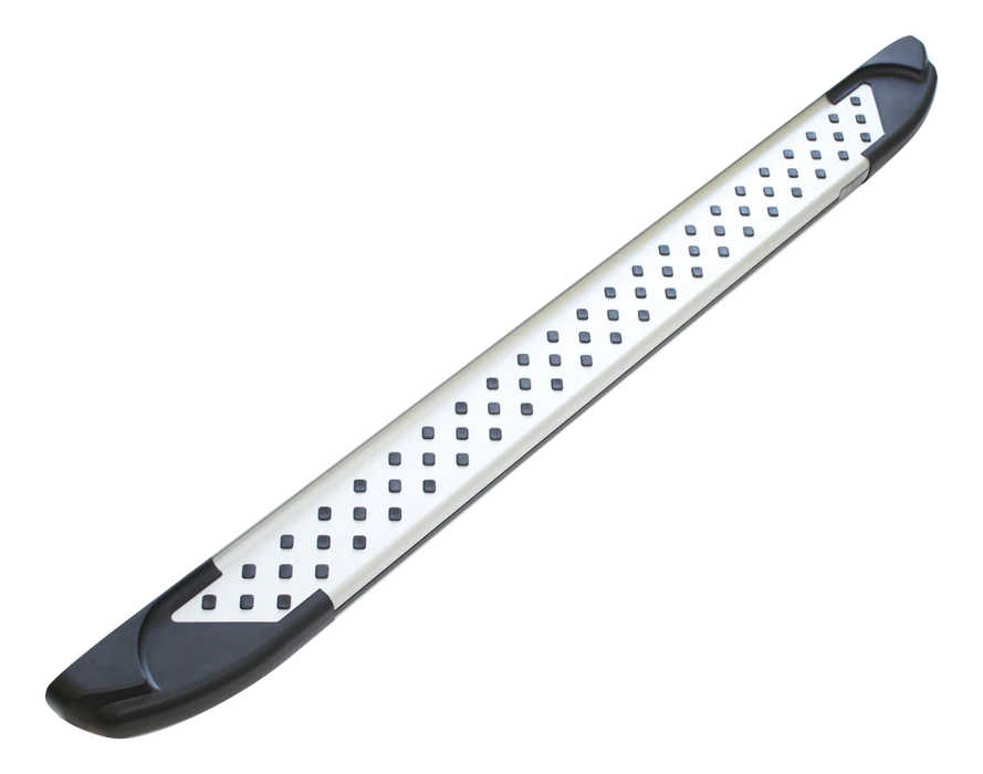 11C DURANGO RUNNING BOARDS RALS SIDE STEPS SILVER