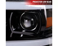 SPEC D TUNING headlights close-up