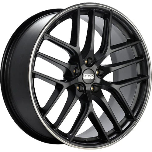 BBS black auto part