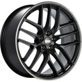 BBS black auto part