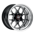 Weld Solana 22x12 / 5x127 BP / ET-57 / 78.1mm Bore - Gloss Silver Machined Wheel