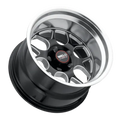Weld Solana 22x12 / 5x127 BP / ET-57 / 78.1mm Bore - Gloss Silver Machined Wheel
