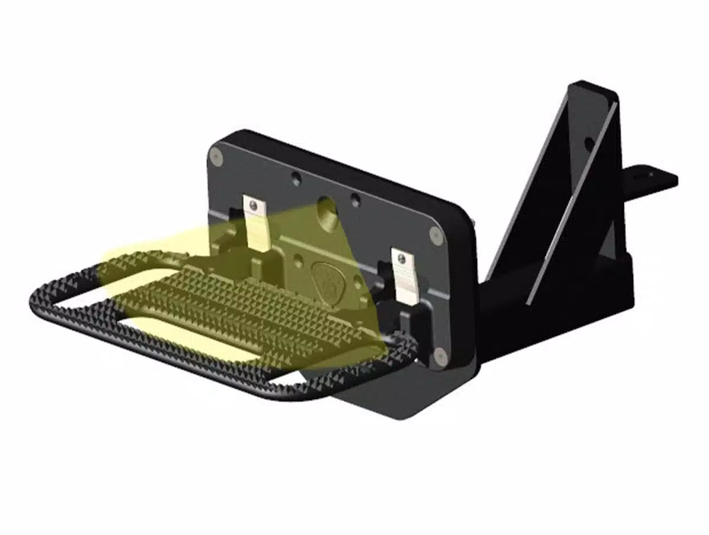HD MEGA LADDER RACK STEP - BLACK -