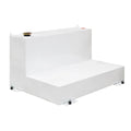 WHITE 100 GALLON STEEL LSHAPE TRANSFER TANK