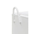 WHITE 100 GALLON STEEL LSHAPE TRANSFER TANK