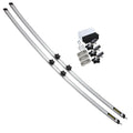168IN XL WINDOW AWNING ROLLER BLACK FADE BLACK WG