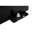 BLACK 100 GALLON STEEL LSHAPE TRANSFER TANK