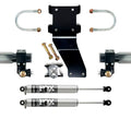 KRYPTONITE FORD SUPER DUTY DEATH GRIP DUAL STEERING STABILIZER KIT WITH FOX 2.0 SHOCKS 2005-2024