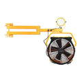 18IN TRAILER COOLING FAN W/ 3HR TIMER 40IN WALL MOUNT ARM & L30 LED SPOTLIGH
