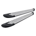 22C INFINITI QX60 RAL RUNNING BOARD SILVER