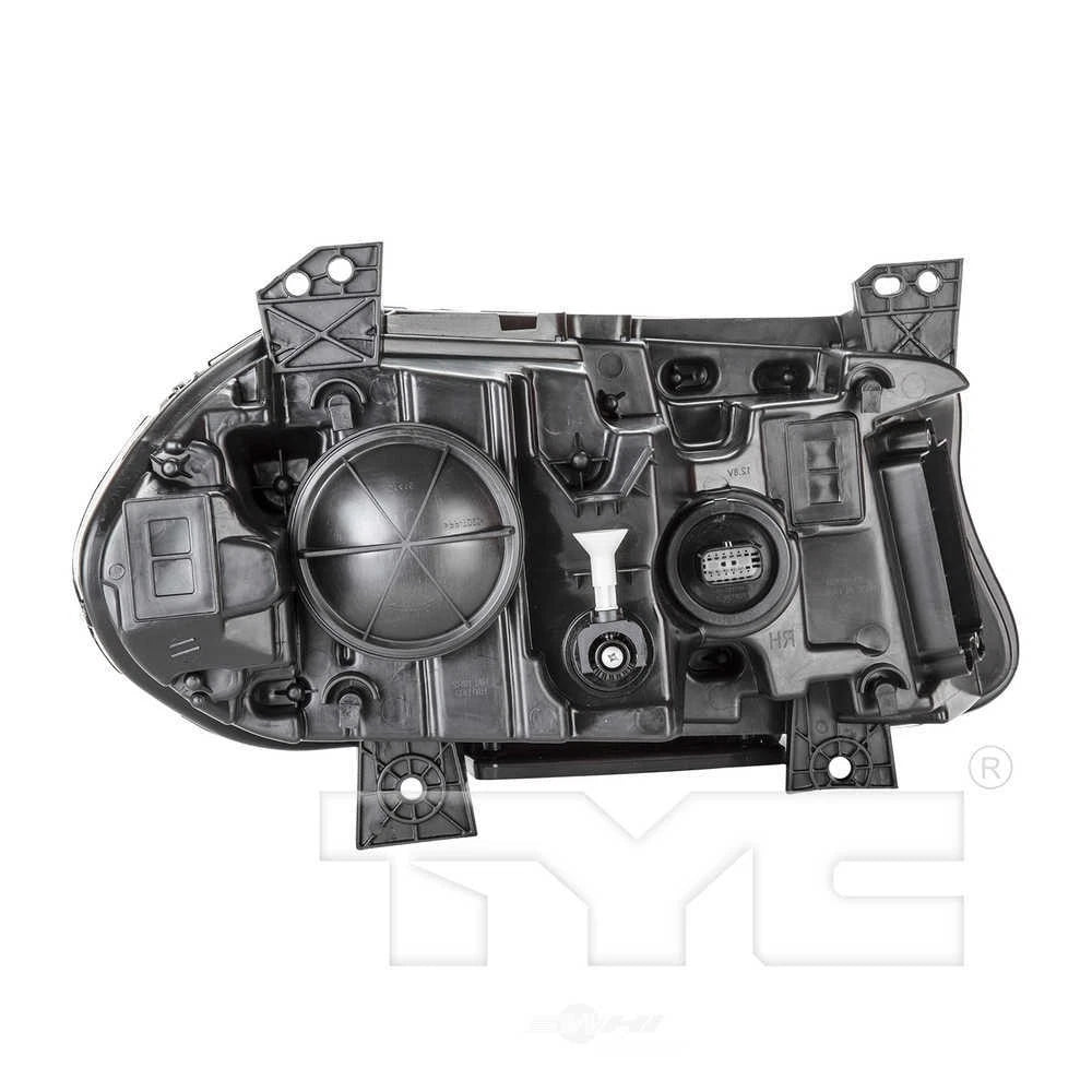 CAPA 1619 DG CHRGR HALGN W/ LED DRL W/O LOGO HEADLAMP ASSY