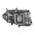 CAPA 1619 DG CHRGR HALGN W/ LED DRL W/O LOGO HEADLAMP ASSY