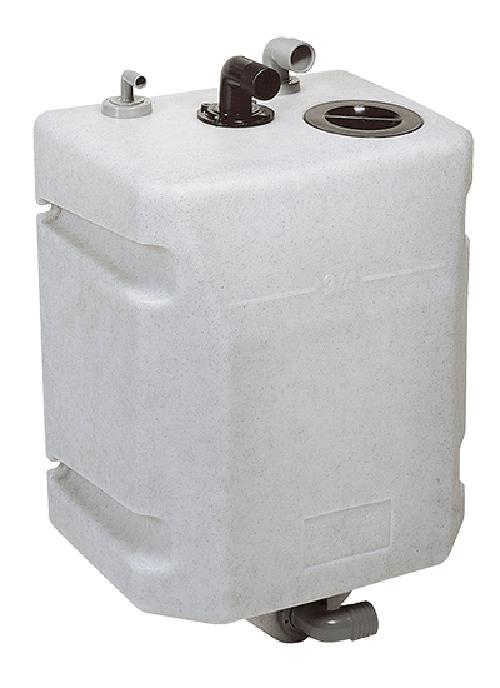 BULKHEAD MOUNTED WASTE WATER TANK 6