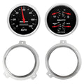 5152 CHEVY CAR 2 X 5IN DIRECT FIT DASH KIT 2 PCS DESIGNER BLACK