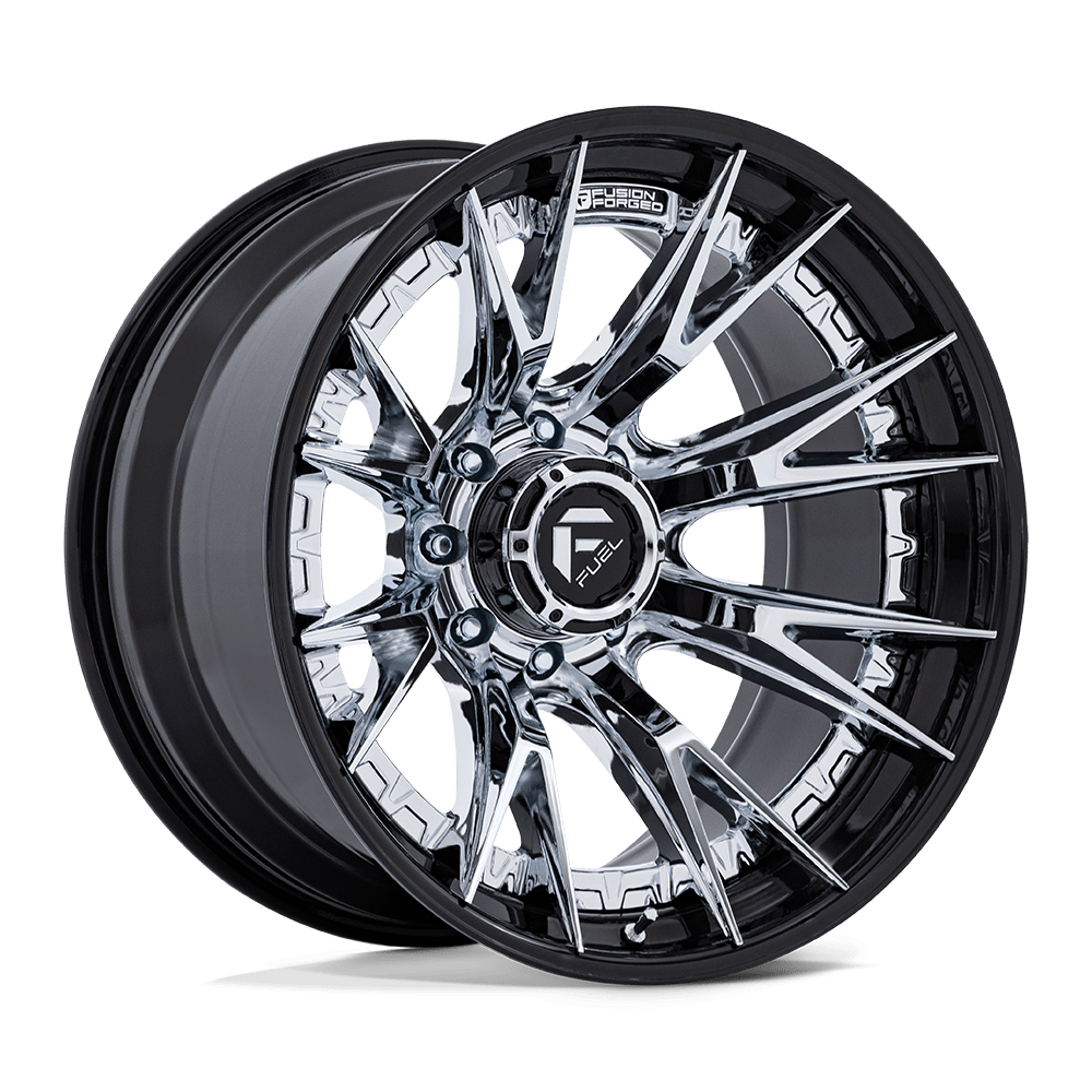 D402 22X10 8X6.5 PLTNM-CHR -18MM