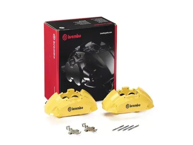 Brembo OE 2020 Mercedes-Benz E53 AMG/E63 AMG S Hydraulic Front X-Style Brake Calipers - Yellow