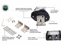 EKO 30IN LED/RGB LIGHT W/SWITCH HARNESS & MOUNTING HARDWARE