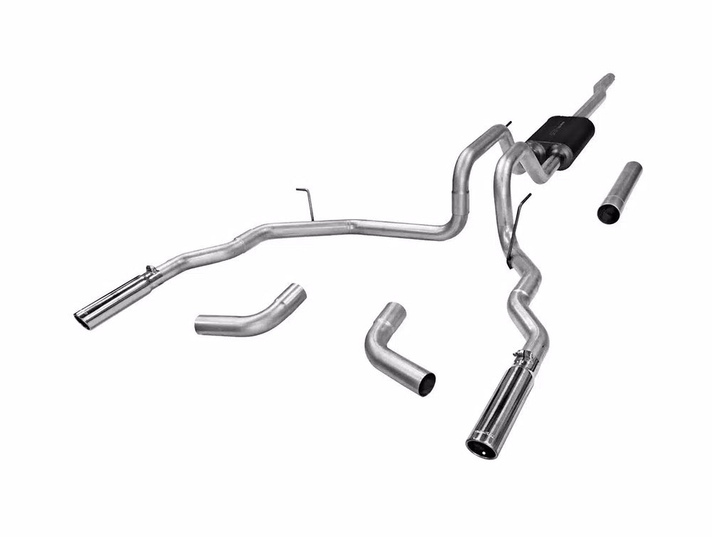 Force Ii Cat-Back Exhaust System 2004-2008 Ford F-150 & Lincoln Mark Lt Trucks With A 4.6L Or 5.4L Engine Mild Sound Flowmaster