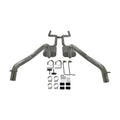 American Thunder Crossmember-Back Exhaust System Fits 1968-1974 Chevrolet Nova With V8 Engine 2.50 Inch Stainless Steel Pipes Aggressive To Moderate Sound Flowmaster
