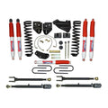 Lift Kit 4 Inch Lift 4-Link Conversion 05-07 Ford F-250 Super Duty Includes Front Variable Coil Springs Track Bar Radius Arm Drop Bracket Single Steering Stabilizer Skyjacker