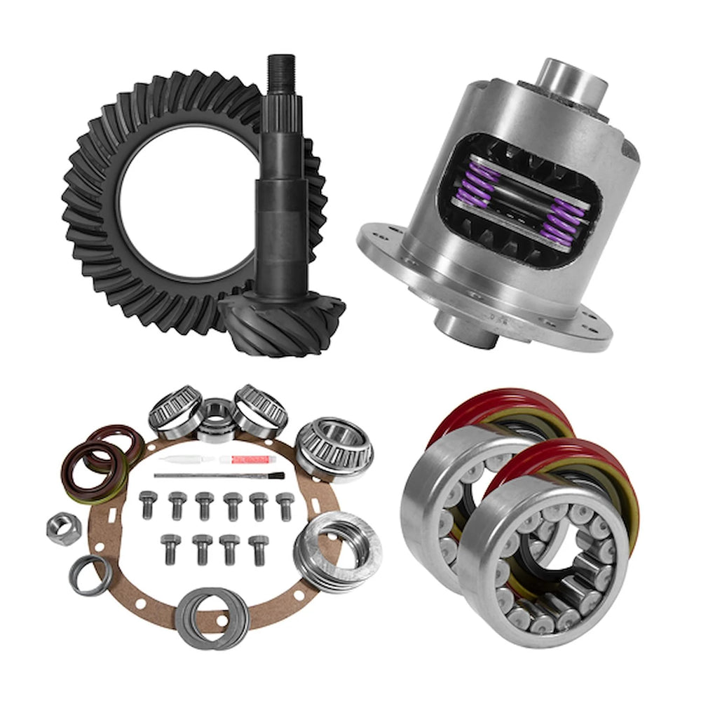 8.6 GM 3.73 Rear Ring Pinion Install Kit 30spl Posi Axle Bearings Seals 8.6 GM 3.73 REAR R
