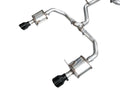AWE 22-25 Volkswagen Jetta GLI Touring Edition Exhaust - Diamond Black Tips