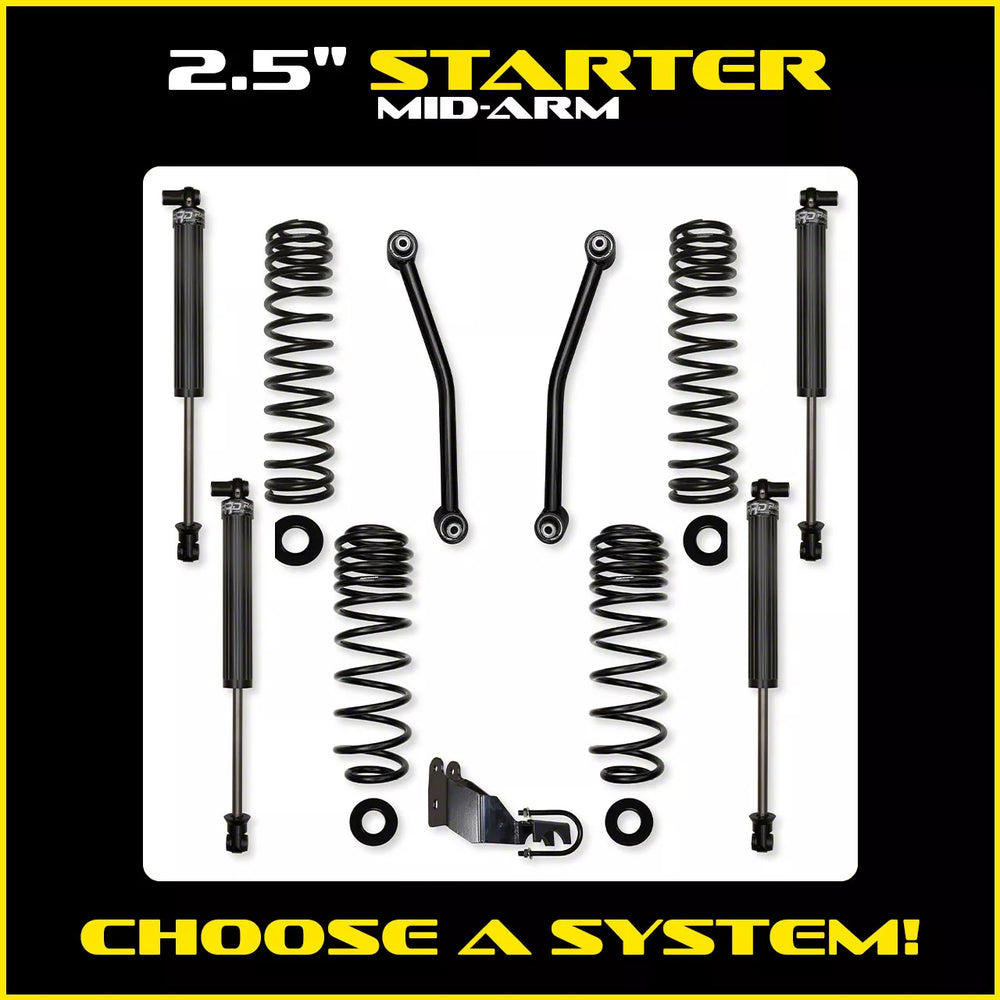18C WRANGLER JL 2DR 2.5IN STARTER SYS B51 FRONT & REAR