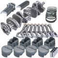 Eagle Chevy LT1350 1Pc 3.750in Crank 5.700in I-Beam Rods -5cc 4.030in Pistons Rotating Assembly