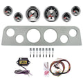 AutoMeter American Muscle 62-66 GMC Truck Billet Panel/Gauge Kit - 3-3/8in. (x2) & 2-1/16in. (x4)