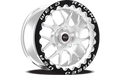 Weld S77 17x10 / 5x120mm BP / 43mm Offset / High Pad 7.2in. BS Polished Wheel - Single Beadlock
