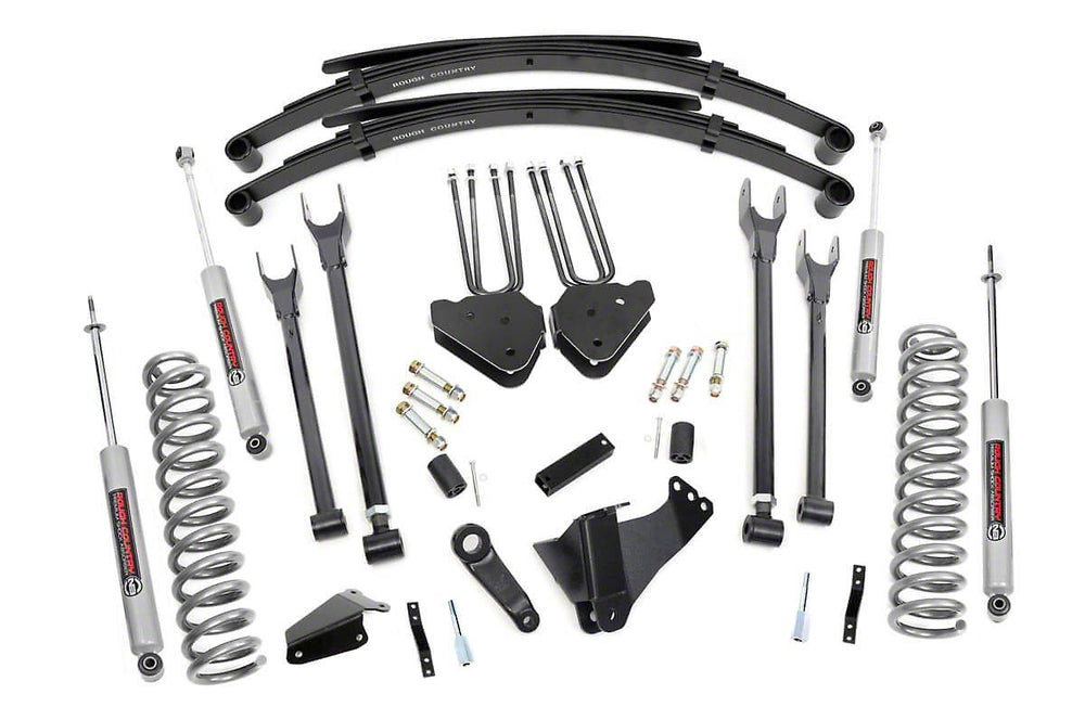 6 Inch Lift Kit Diesel 4 Link RR Spring Ford F-250 F-350 Super Duty (05-07)
