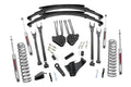 6 Inch Lift Kit Diesel 4 Link RR Spring Ford F-250 F-350 Super Duty (05-07)