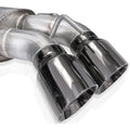 Stainless Works 2016-18 Camaro SS Axleback S-Tube Muffler NPP Valve 4in Tips Factory Connection