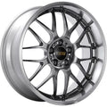 BBS RS-GT 19x9.5 5x112 ET38 Diamond Black Center Diamond Cut Lip Wheel -82mm PFS/Clip Required