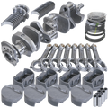 Eagle Chevy 350 3.750in Crank 6.000in I-Beam Rods -5cc Flat Top 4.060in Pistons Rotating Assembly