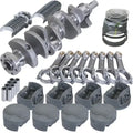 Eagle Ford 289/302 3.250in Crank 5.400in I-Beam Rods -6cc Flat Top 4.125in Pistons Rotating Assembly
