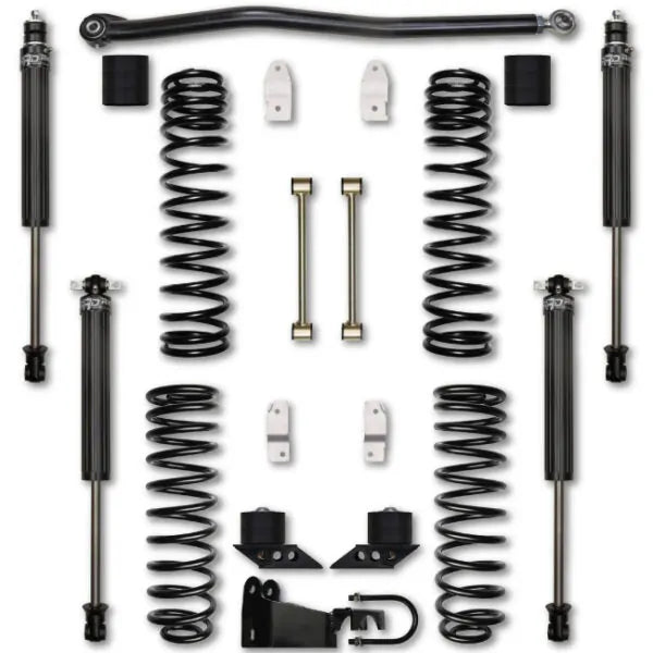 0718 WRANGLER JK 2DR 2.5 STOCK MOD SYSTEM STAGE 1 LIFT KIT W/ SHOCKS