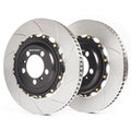 GiroDisc Chevrolet Corvette Z06 (C8 w/Factory Iron Rotors) Slotted Rear Rotors
