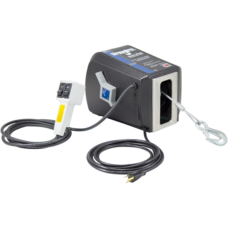 ELECTRIC WINCH W/120 VOLT AC MOTOR